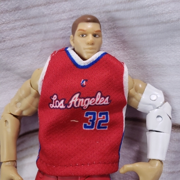 Jazwares Los Angeles Clippers 32 Blake Griffin Articulated Figure 7 Inch 2014 - Picture 4 of 12